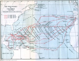 map-of-columbus-voyages