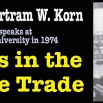 Rabbi Bertram Korn Lectures on Jews & the Slave Trade