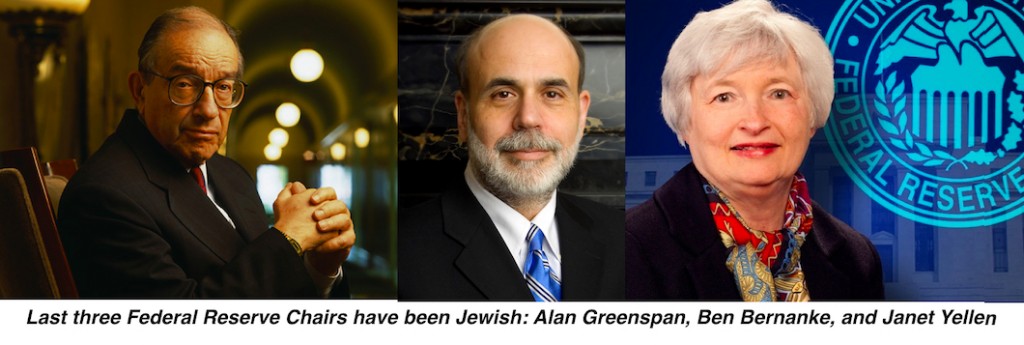 Federal Reserve Jewish Chairs