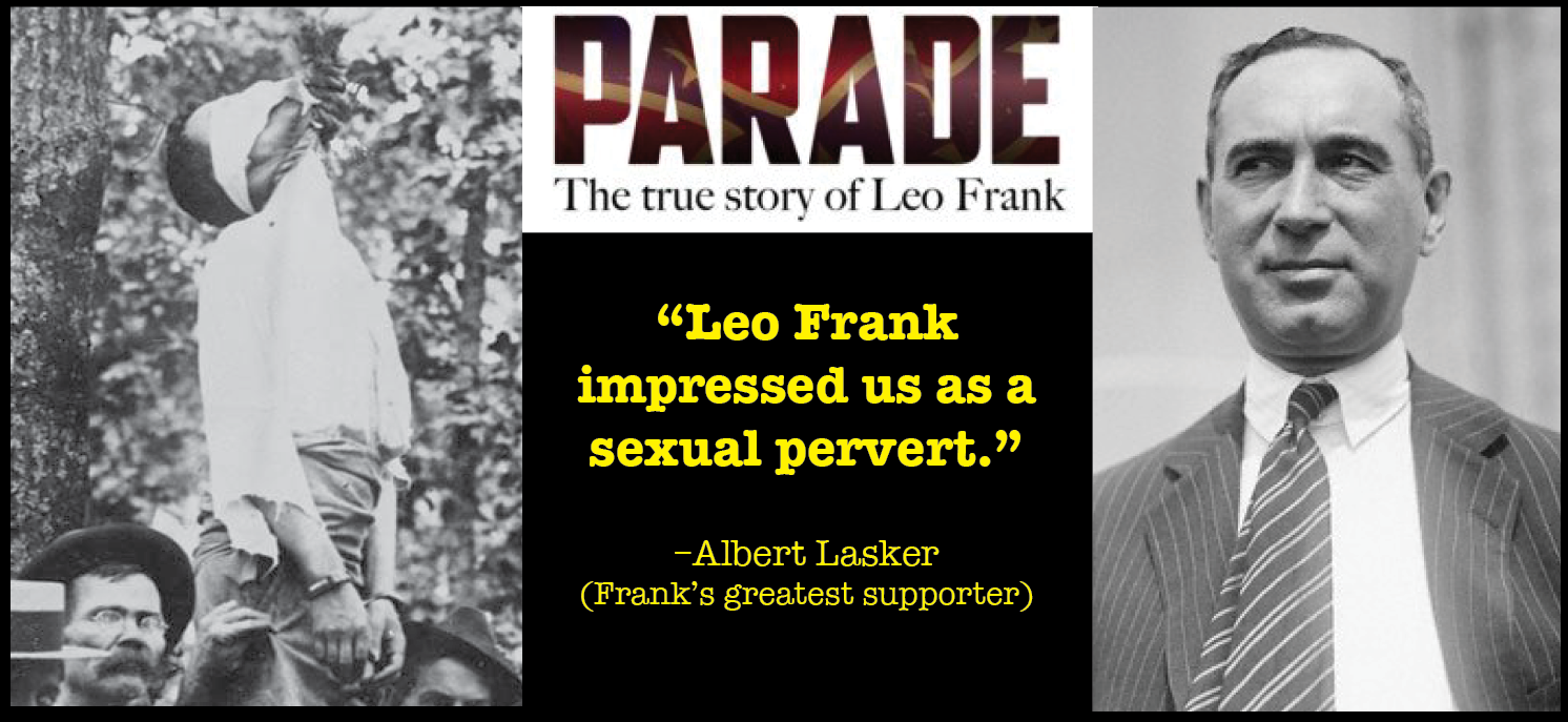 Leo Frank and PARADE: A Jewish Fairy Tale Gone Bad