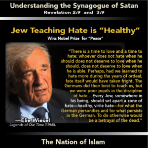 Elie Wiesel's 'Zone of Hate'