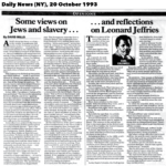 Washington Post Exposes Jewish Slave Traders, 1993