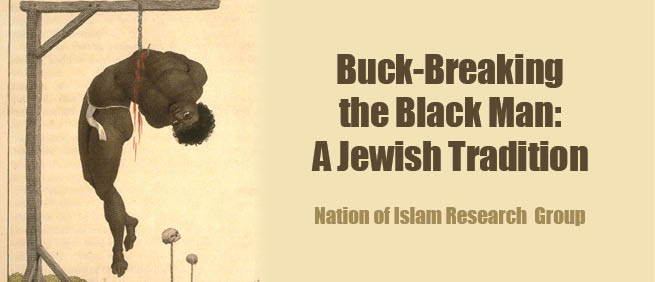 Buck-Breaking the Black Man: A Jewish Tradition