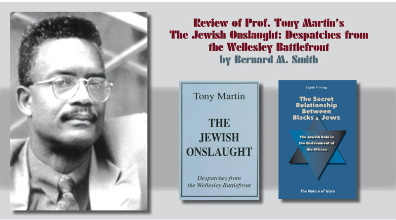 Review of The Jewish Onslaught: Dispatches from the Wellesley Battlefront, Part 1