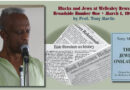 Blacks and Jews at Wellesley News Broadside Number One • March 1, 1993