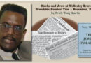 Blacks and Jews at Wellesley News Broadside Number Two • December, 1993