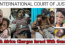 South Africa Charges Israel With Genocide