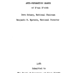 ADL REPORT OF DEC 1, 1964 TO ANTI-DEFAMATION LEAGUE B'NAI B'RITH