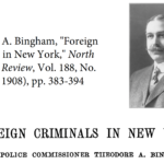 Police Commissioner Theodore A. Bingham's 1908 Report on Jews and Crime in NY City