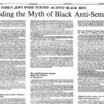 “HOW NEW YORK'S JEWS WERE TURNED AGAINST BLACK MEN"