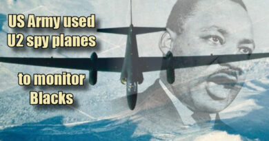 Army used U2 spy planes to monitor Blacks